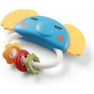 BABYONO Hrkálka s hryzačkou Elephant