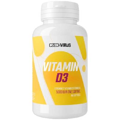 Czech Virus Vitamin D3 180 kapsúl