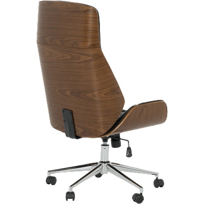 Carmen Офис кресло Carmen 6407 - орех-черен (3520065)