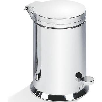 DECOR WALTHER Кошче за отпадъци в баня Classic Soft Close 28, 5 см хром (0614800)