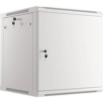 Lanberg Комуникационен шкаф, Lanberg rack cabinet 19" wall-mount 12U/600x600 for self-assembly with metal door grey (flat pack) (WF01-6612-00S)