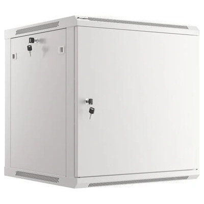 Lanberg Комуникационен шкаф, Lanberg rack cabinet 19" wall-mount 12U/600x600 for self-assembly with metal door grey (flat pack) (WF01-6612-00S)