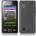 Samsung S5260 Star II Силиконов Калъф Черен + Протектор