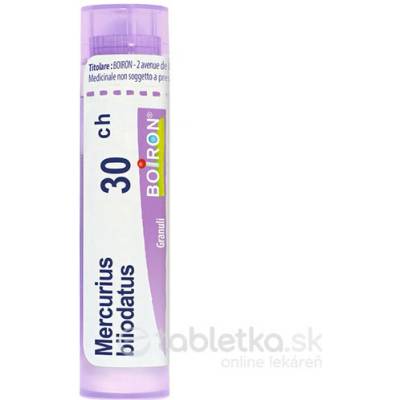 Mercurius Bi-Iodatus gra.1 x 4 g 30CH
