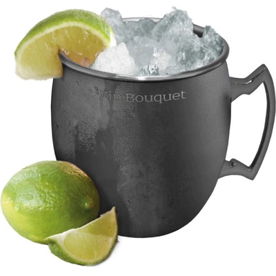 Vin Bouquet 450 мл чаша за коктейли в цвят черен мат Vin Bouquet