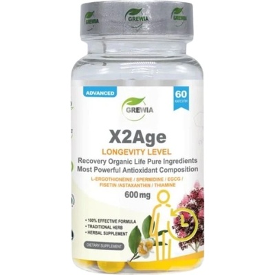 Grewia X2Age | Longevity Level [60 капсули]