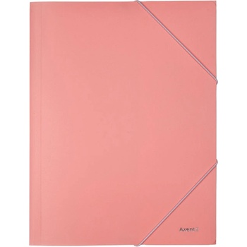 Папка PP с ластик A4 Axent Pastelini Розов (A4)