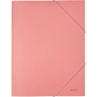 Папка PP с ластик A4 Axent Pastelini Розов (A4)