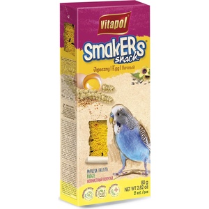VITAPOL Smakers пръчици за вълнисти папагали - яйчни, 2 бр