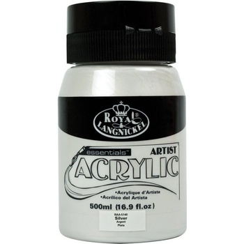 Royal & Langnickel Jar АКРИЛНА боя Silver 500 ml 1 бр (RAA-5140)