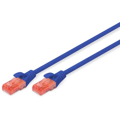 ASSMANN Кабел U / UTP Digitus Patch Cord, кат. 6, PVC, 3m, Син (DK-1617-030/B)