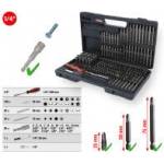  Комплект битове и вложки с държач, 208 броя, KS tools 911.2008