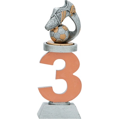 Sabe Fotbalová plastika trofej hráč bronzová UK 20 cm