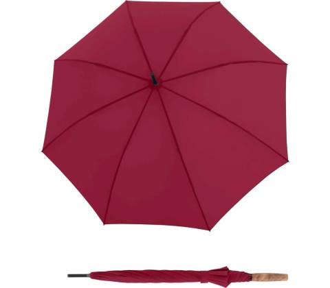 Knirps Timber Stick Automatic Hibiscus
