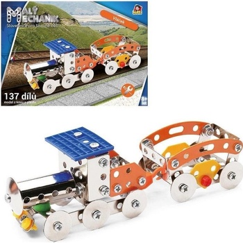 MADE Malý mechanik Vláček 137 ks
