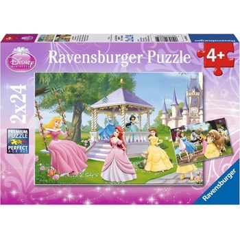 Ravensburger - Puzzle 2x24 Disney: Magical Princesses - 40 - 99 piese