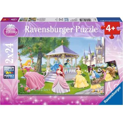 Ravensburger - Puzzle 2x24 Disney: Magical Princesses - 40 - 99 piese
