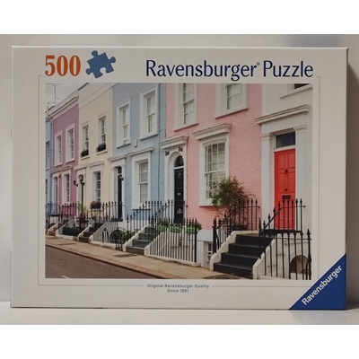 RAVENSBURGER Barevné domy v Londýně 500 dílků