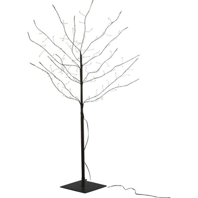 J-Line by Jolipa Dekorace černý svítící stromeček Tree Bare Led M - Ø 80*100 cm - J-Line by Jolipa