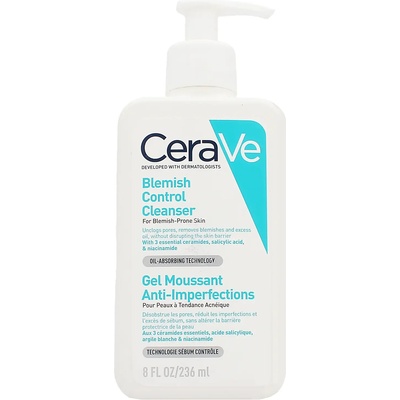 CeraVe Blemish Control Cleanser почистващ гел срещу несъвършенства 236 мл