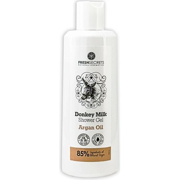 Madis Fresh Secrets Donkey Milk & Argan Oil sprchový gél s oslím mliekom a arganovým olejom 200 ml