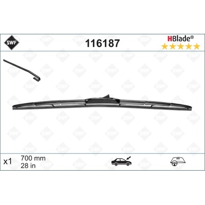 SWF DAS HBLADE 700 mm 116187