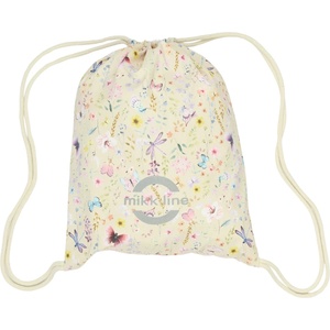 Mikk-Line Детска детска раница Mikk-line Kid's Gymbag PU AOP Kids' backpack - Butterfly AOP - размер One Size (508-0783-0111)
