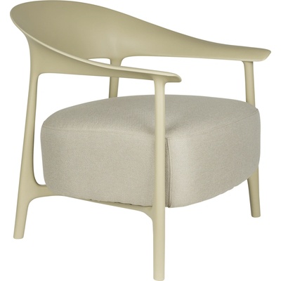 White Label Living Zahradní křeslo VITA WLL, dřevo, béžové