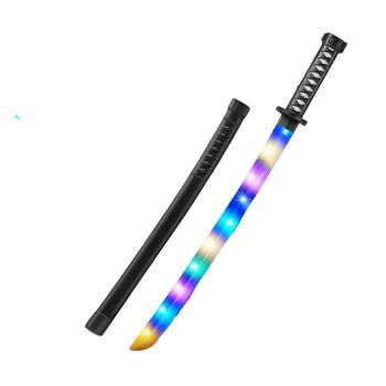 Самурайски меч със звукови и светлинни ефекти 68 см. с калъф М21-316