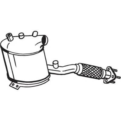 BOSAL Filtr pevných částic BS 097-366