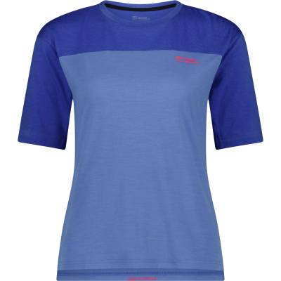 Mons Royale Дамска фланелка с къс ръкав за колоездене Mons Royale Women's Diversion Merino Bike Jersey S/S Cycling jersey - Ocean / Ultramarine - размер XS (156-2458-0511)