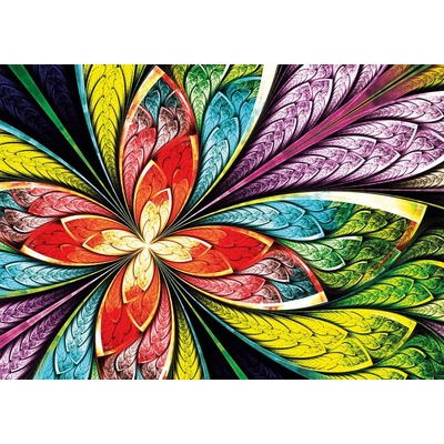 Yazz - Puzzle Colorful Flower - 1 000 piese