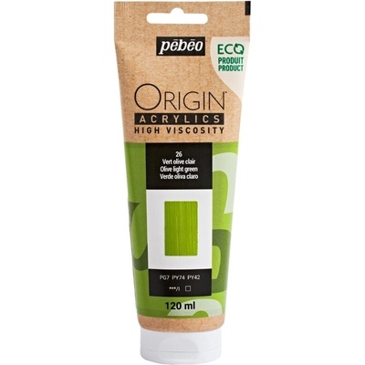 Pébéo Origin АКРИЛНА боя Light Olive Green 120 ml 1 бр (817126)