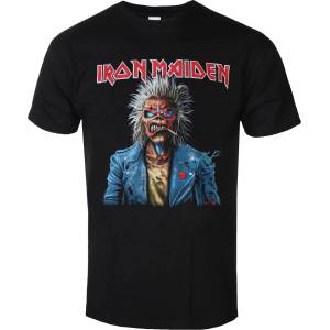 Low frequency мъжка тениска Iron Maiden - Portrait Eddie Smoke - LOW FREQUENCY - IM027TS