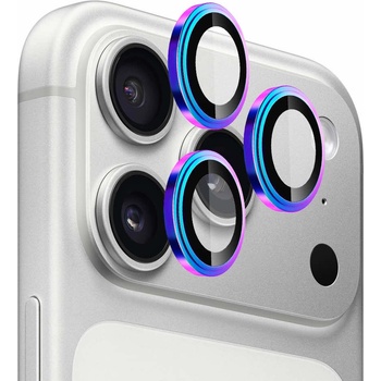Blueo Предпазни сапфирени лещи за камерата на iPhone 17 Pro, iPhone 17 Pro Max - Blueo Sapphire Crystal Original Camera Lens Glass Protector (хамелеон) (KF2356040)
