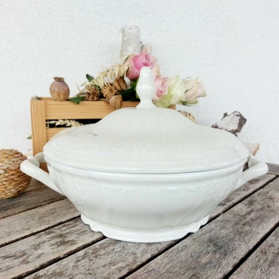 Thun BERNADOTTE IVORY mísa zeleninová slonová kost 1500 ml