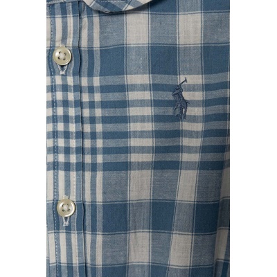 Ralph Lauren Бебешка памучна рокля Polo Ralph Lauren (310940806001)
