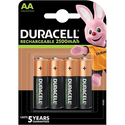 Duracell Акумулаторна батерия Duracell AA 4x2500 mAh (10PP050049) (10PP050049)