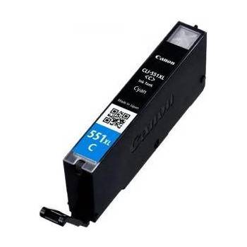 Compatible ГЛАВА CANON CLI-551XLC PIXMA IP 7250, PIXMA MG 5450, PIXMA MG 6350 - Cyan ink tank With Chip - CLI-551XLC - P№ NP-C-0551XLC/C - G&G -