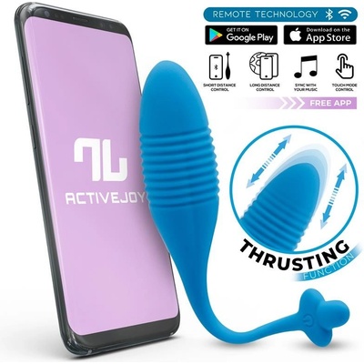 InToYou App Series Thrusting Egg with App Blue