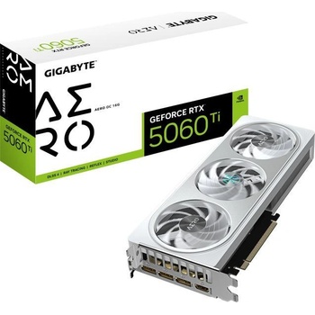 Image 1 of GIGABYTE GeForce RTX 5060 Ti AERO OC 16GB GDDR7 128bit (GV-N506TAERO OC-16GD)