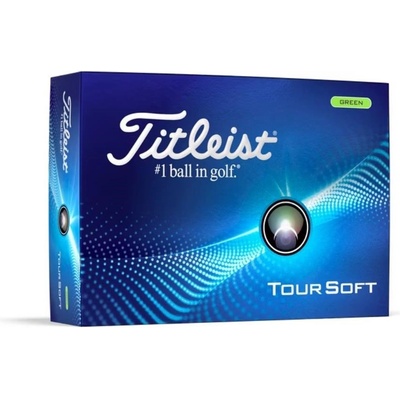 Titleist Tour Soft zelené 12 ks