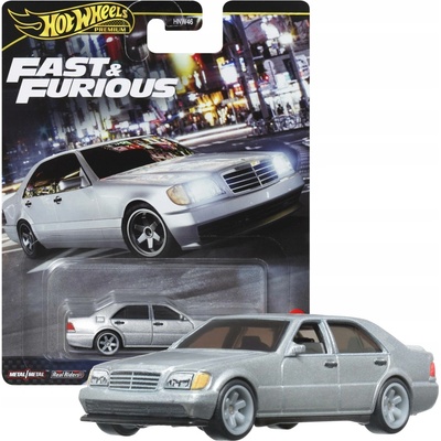 Mattel Hot Wheels Premium Fast & Furious Mercedes-Benz 500 SEL Error