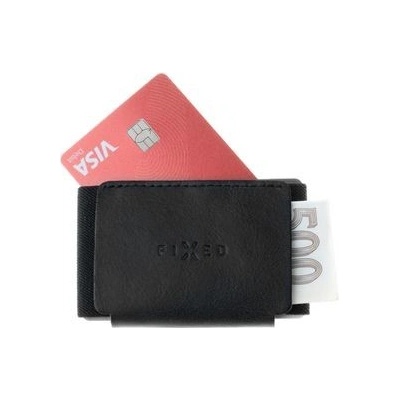 Fixed Tiny Wallet kožená peňaženka z pravej hovädzej kože Torcello FIXW STN2 BK čierna
