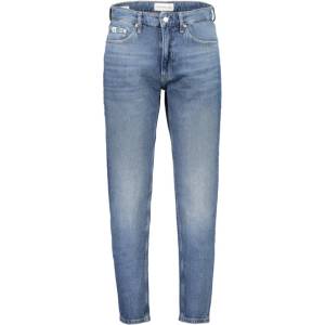 Calvin Klein Мъжки дънкови дънки calvin klein, Цвят Син (j30j324839_bl1a4)