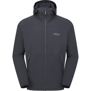 Rab Мъжко софтшел яке Rab Borealis Hoody Softshell jacket - Beluga (003-3266-0111)