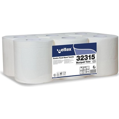 Celtex Pull Time Maxi role, papírové, bílé, 6ks 32315
