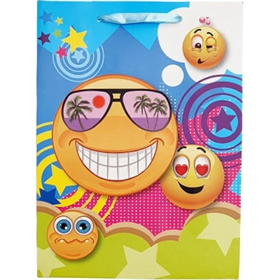 Střední dárková taška - smile brýle