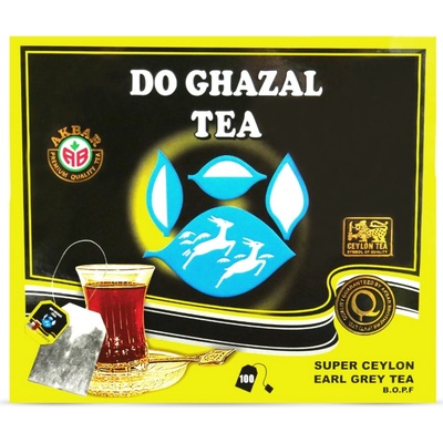 Do Ghazal Čaj černý sáčkový Super Ceylon Earl Grey 100 s.