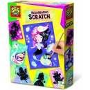 Škrábacie obrázky Ses Creative Holografické vyškrabávacie obrázky Víly 6 ks